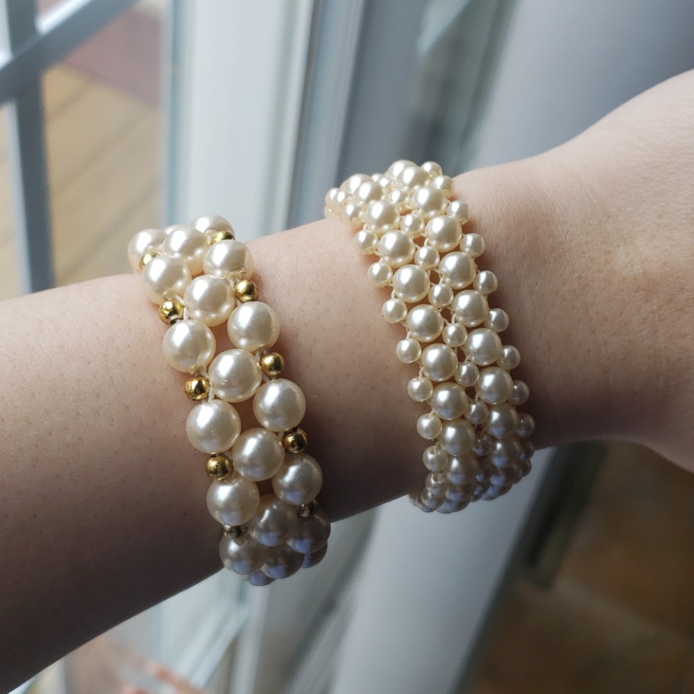 Handmade Pearl Bracelets
